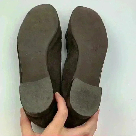 Talbots flats size 9 N brown suede tassel loafers - Picture 7 of 13